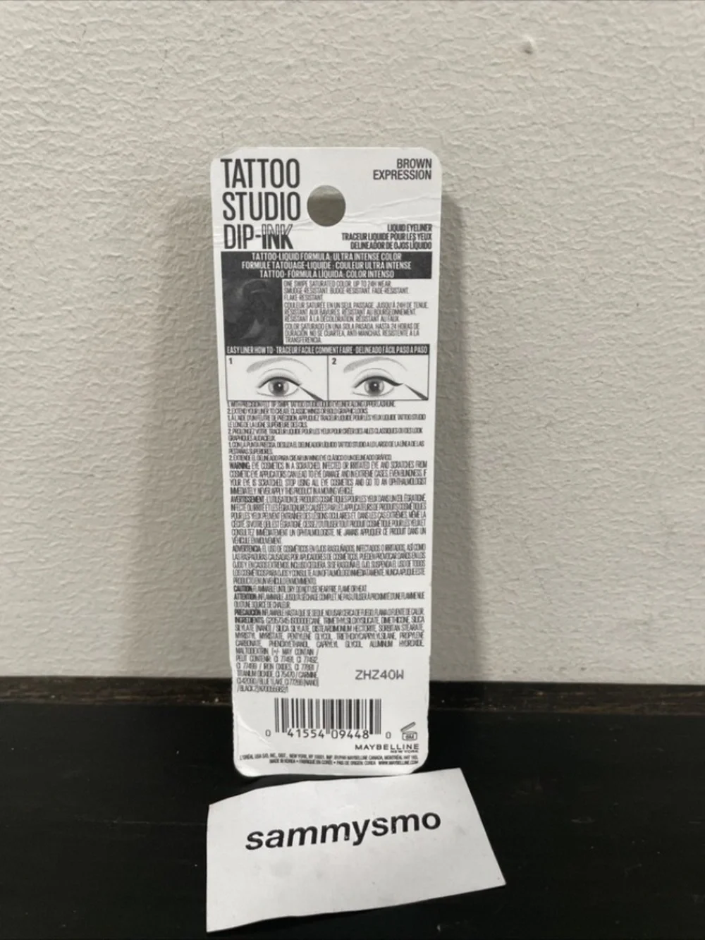 Maybelline Tattoo Studio Dip-Ink, 101 Brown Expression Liquid Eyeliner